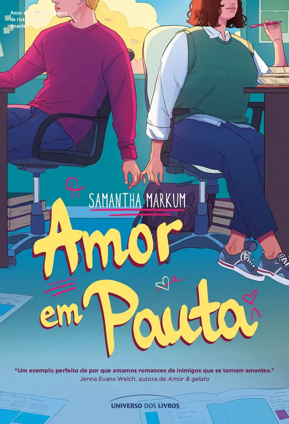 Amor em Pauta – Romance de rivais que viram amantes