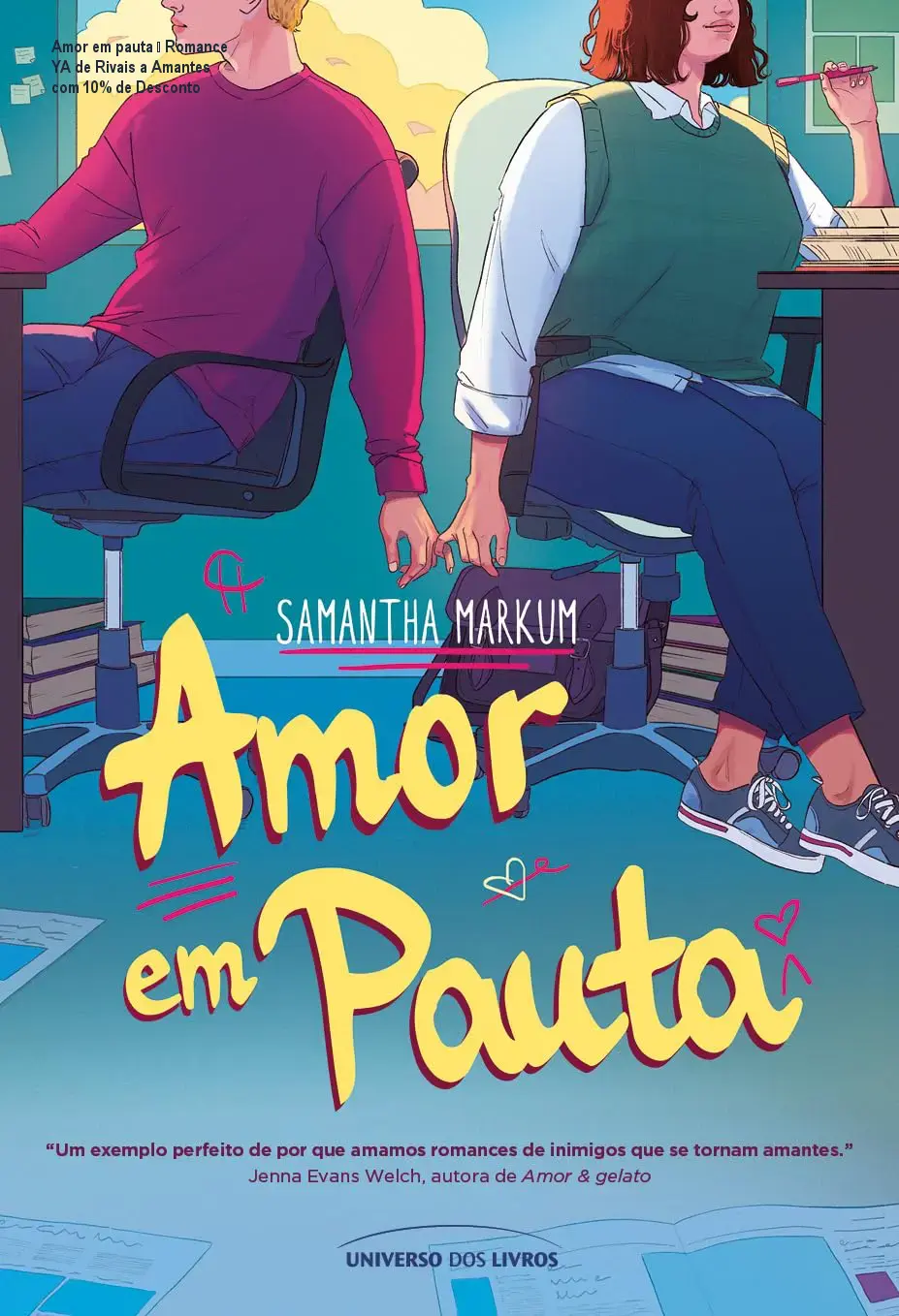 amor em pauta capa romance ya samantha markum 1