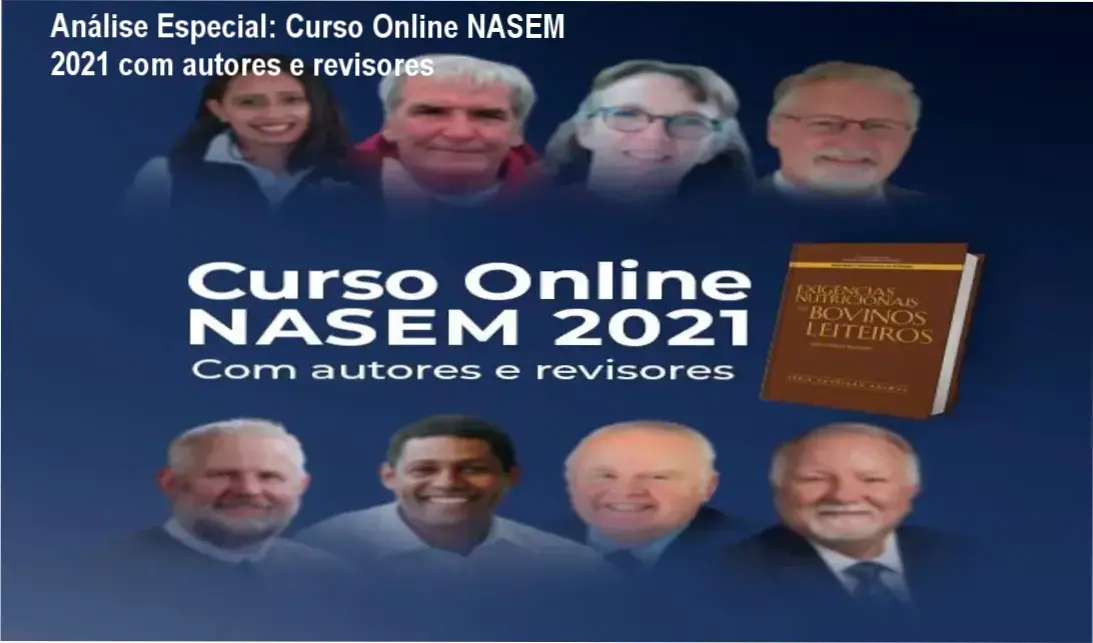 Análise Especial: Curso Online NASEM 2021 com autores e revisores