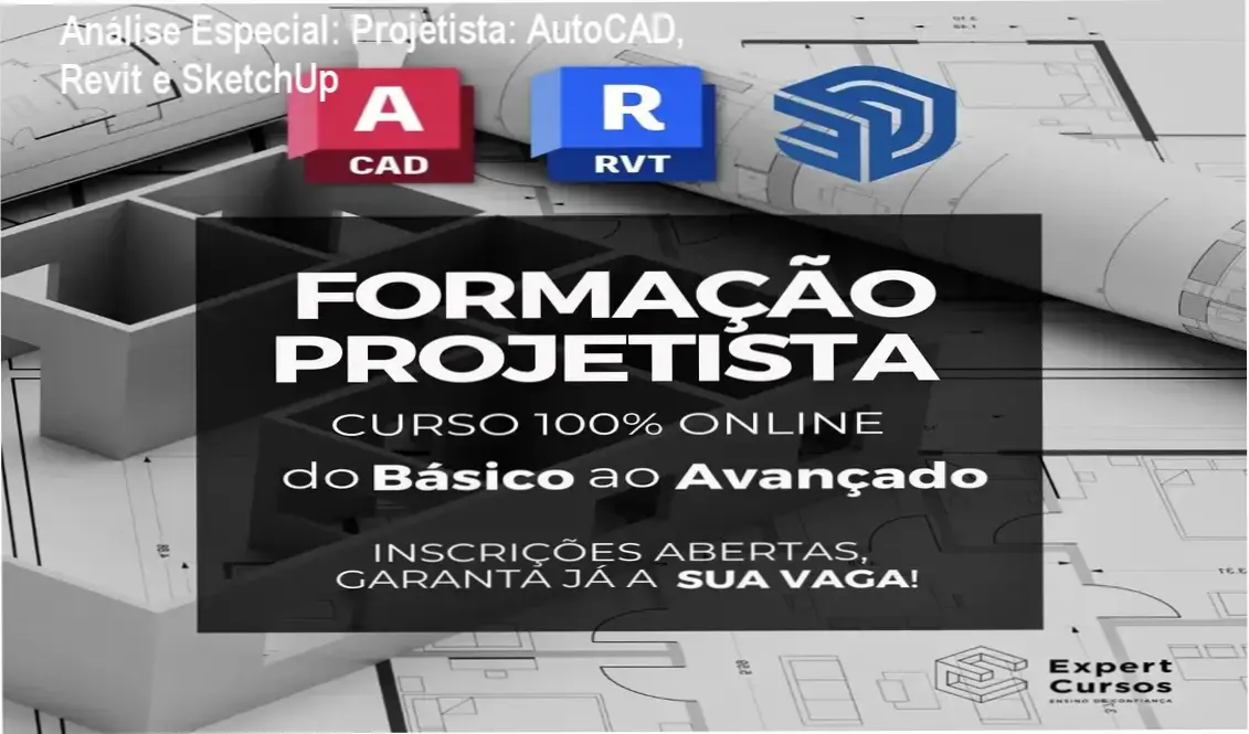 Análise Especial: Projetista: AutoCAD, Revit e SketchUp