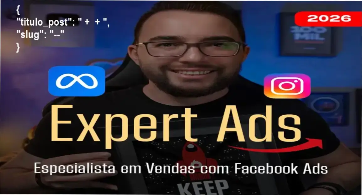 Guia explicativo sobre o produto digital Expert Ads Filipe Detrey
