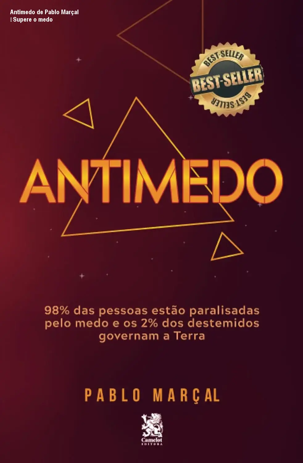 antimedo por pablo marcal autor 1