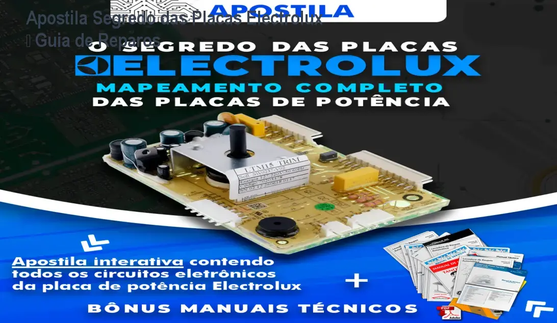 apostila segredo das placas electrolux 2 1