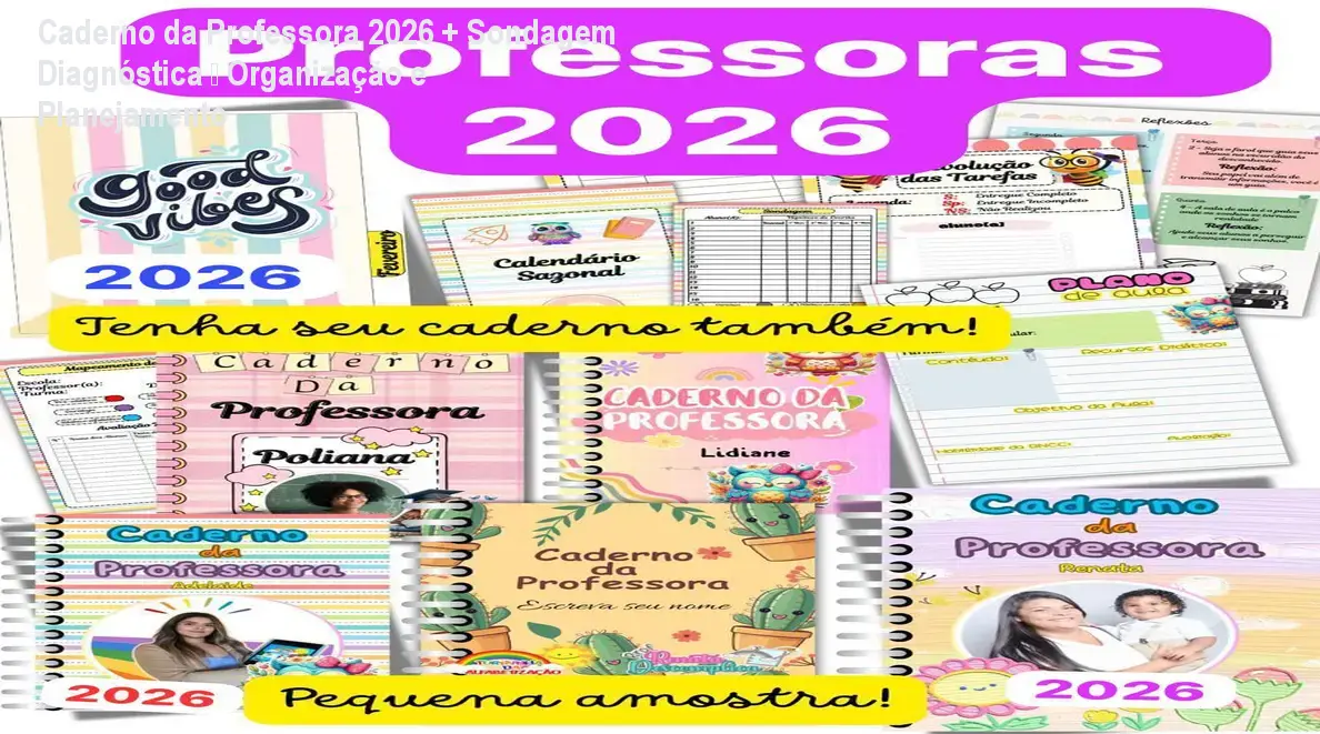 caderno da professora 2026 sondagem diagnostica 2 1