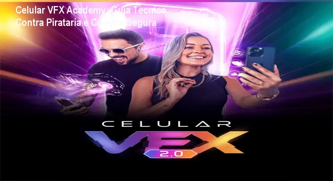 Imagem ilustrativa do curso Celular VFX Academy mostrando efeitos visuais criados no celular