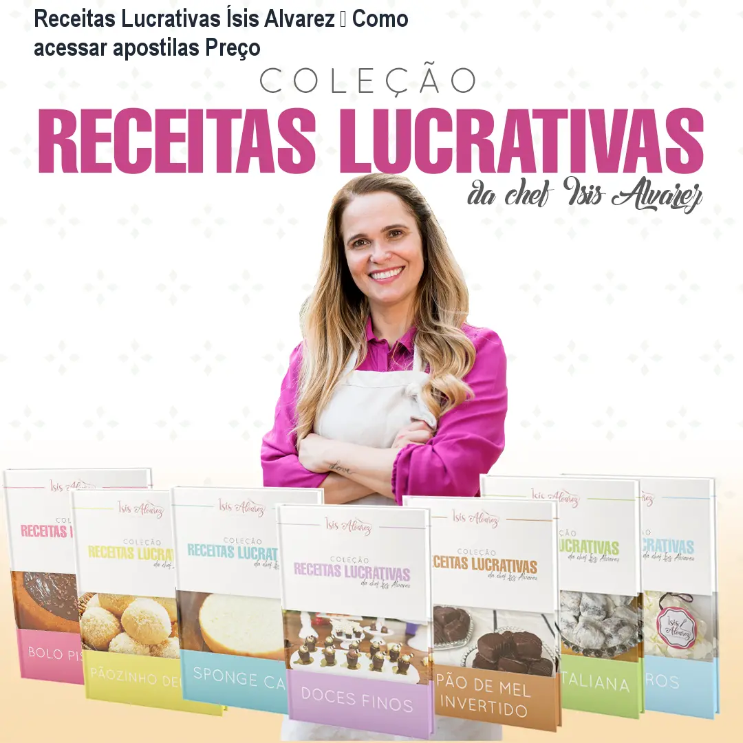colecao receitas lucrativas da chef isis alvarez 1