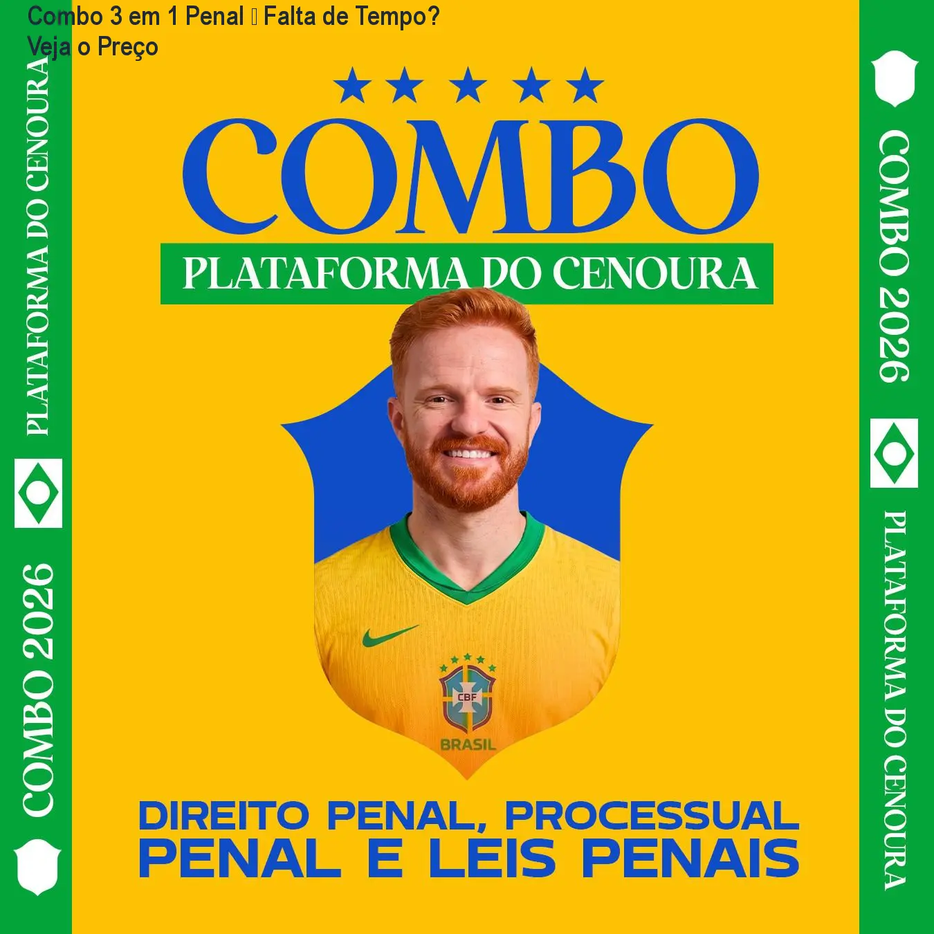 combo 3 em 1 penal processo penal e leis penais 1