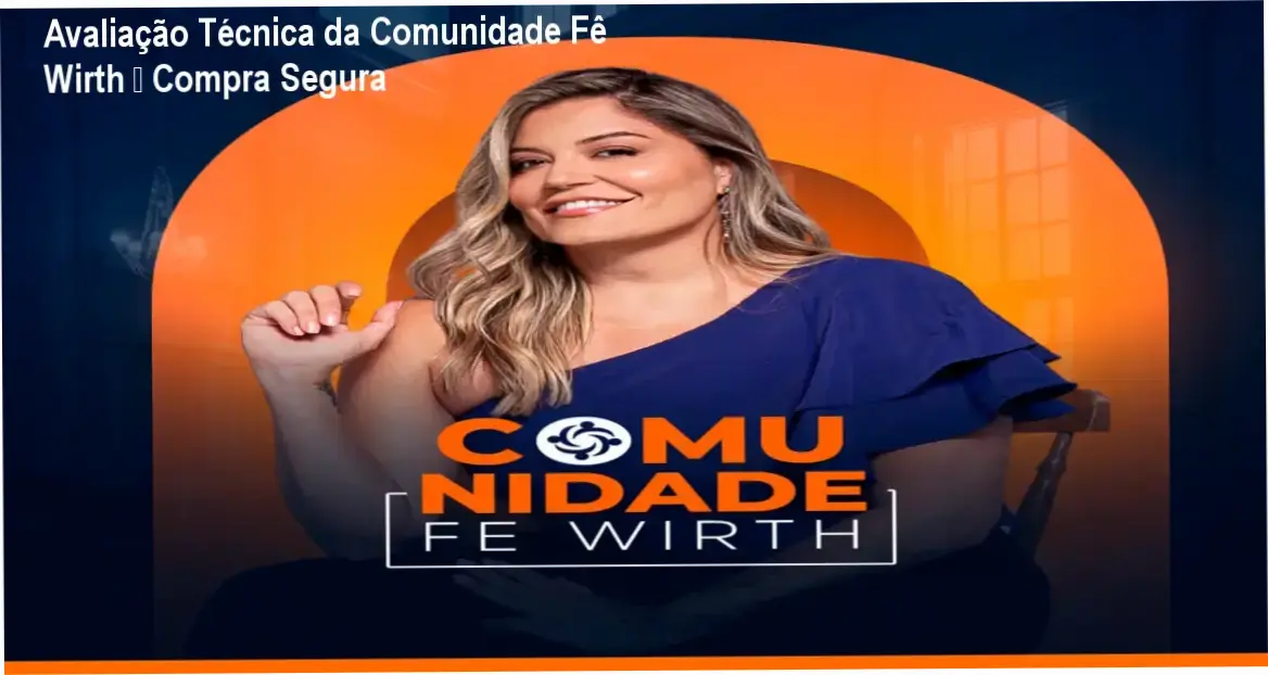 Tela da plataforma da Comunidade Fê Wirth mostrando acesso seguro ao conteúdo original