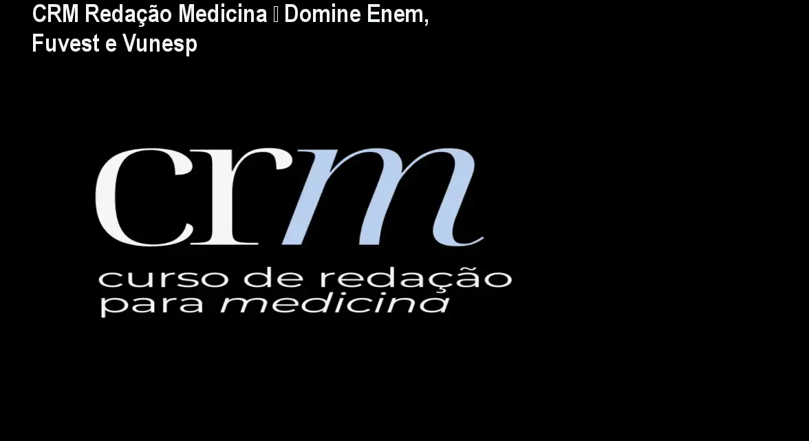 crm redacao para medicina luma e ponto 1