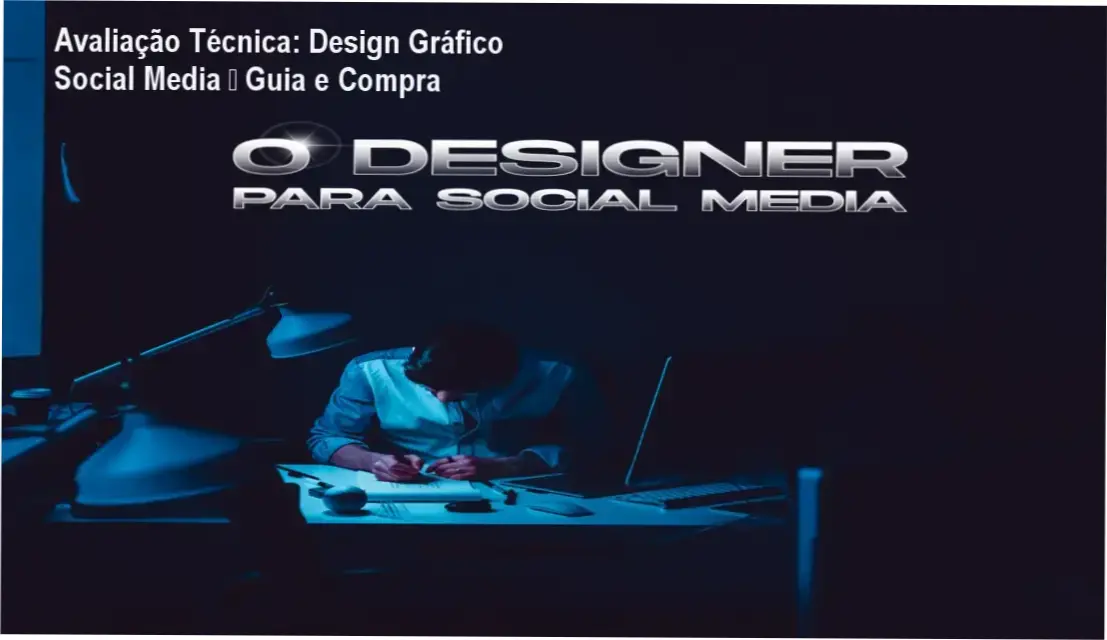 Capa do curso Design Gráfico – O Designer para Social Media de João o Publicitário