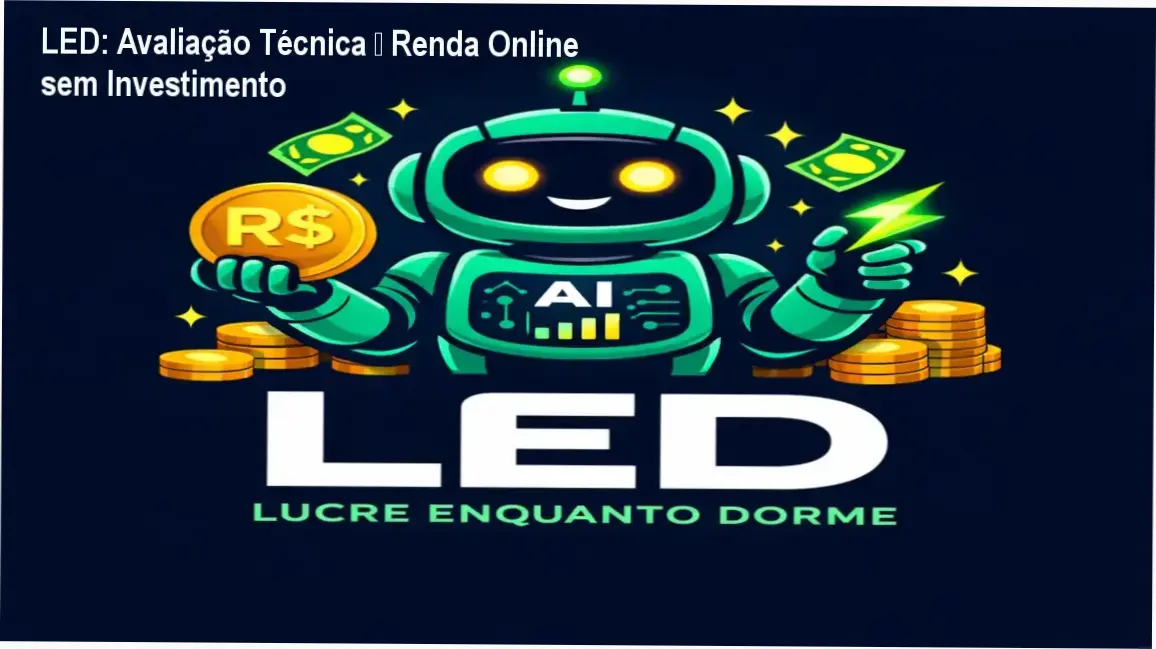 LED: Avaliação Técnica – Renda Online sem Investimento