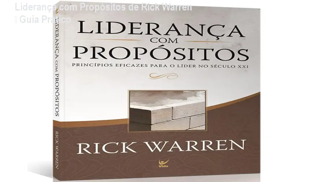 lideranca com propositos rick warren 1