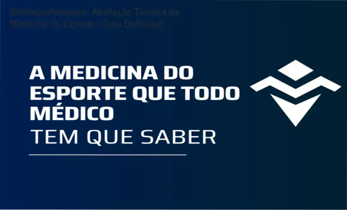 Curso Medesportepapers de Guilherme Adami mostrando plano de prescrição esportiva para médicos