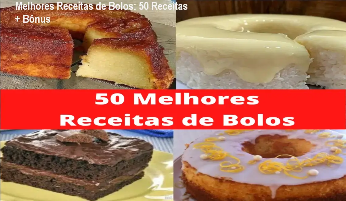 melhores receitas de bolos 1