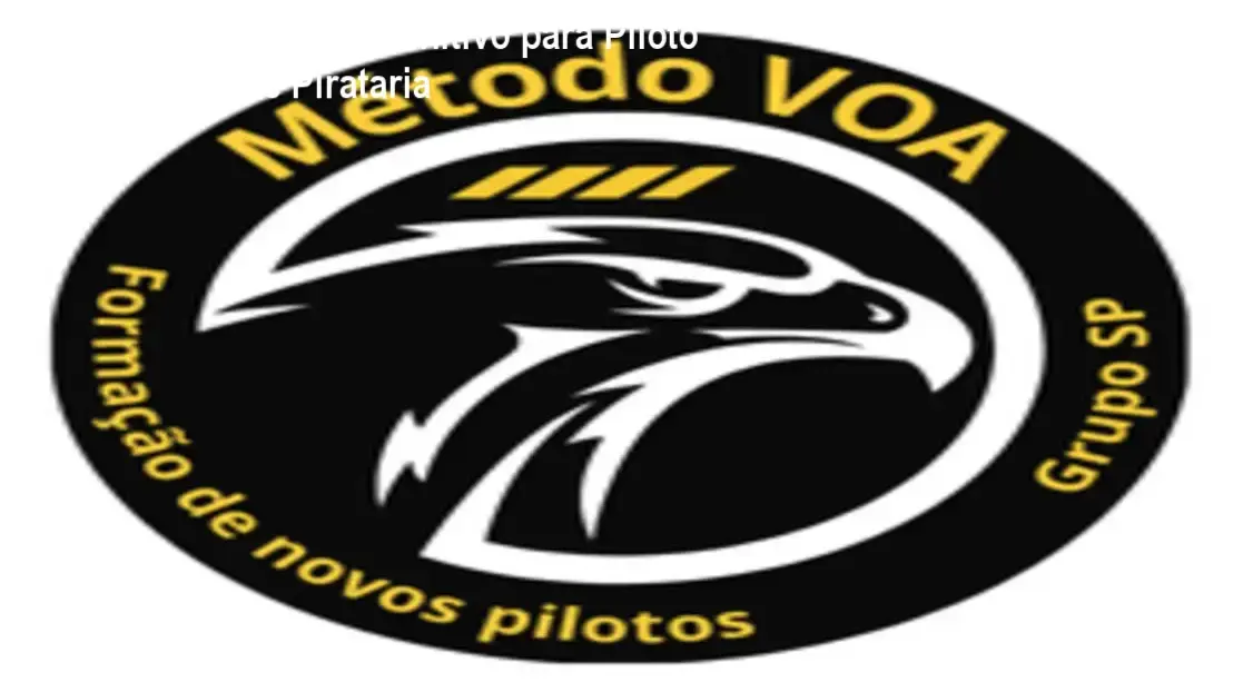 Imagem ilustrativa do Método VOA mostrando módulo teórico para piloto privado