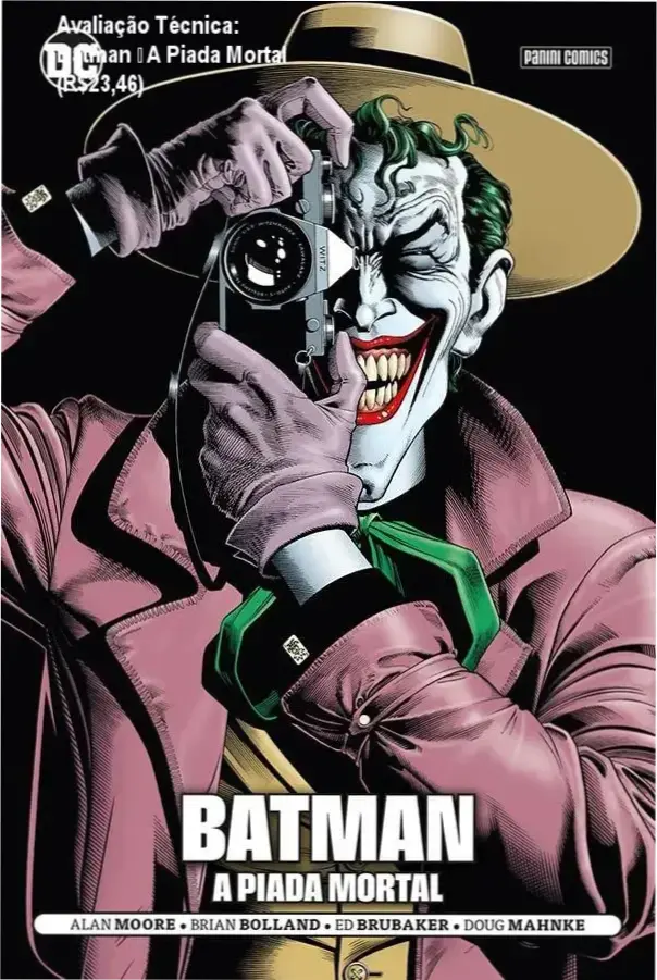 Avaliação Técnica: Batman – A Piada Mortal (R$23,46)