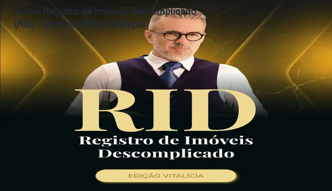 professor salomao curso registro de imoveis descomplicado rid 1