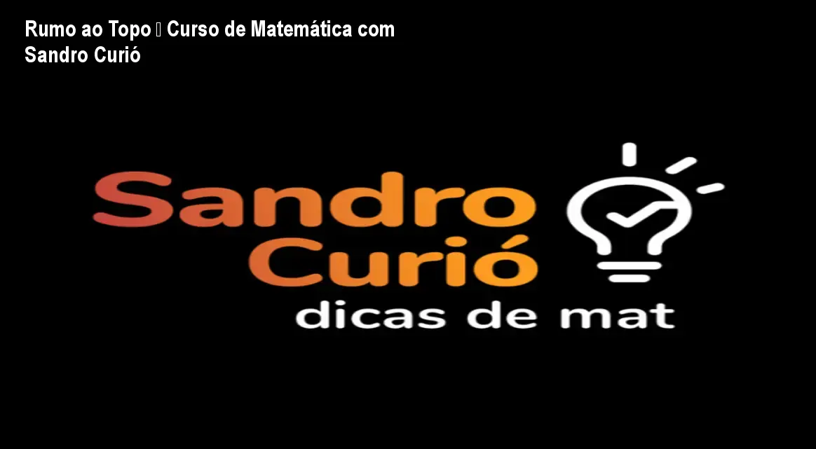 rumo ao topo com sandro curio 1