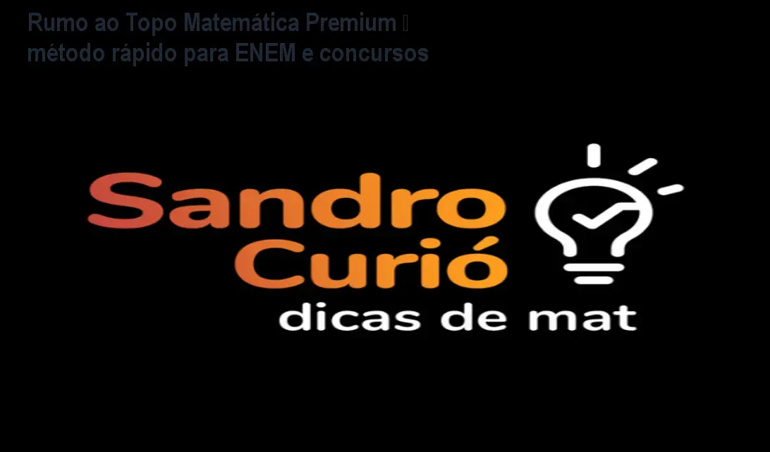rumo ao topo matematica premium 1