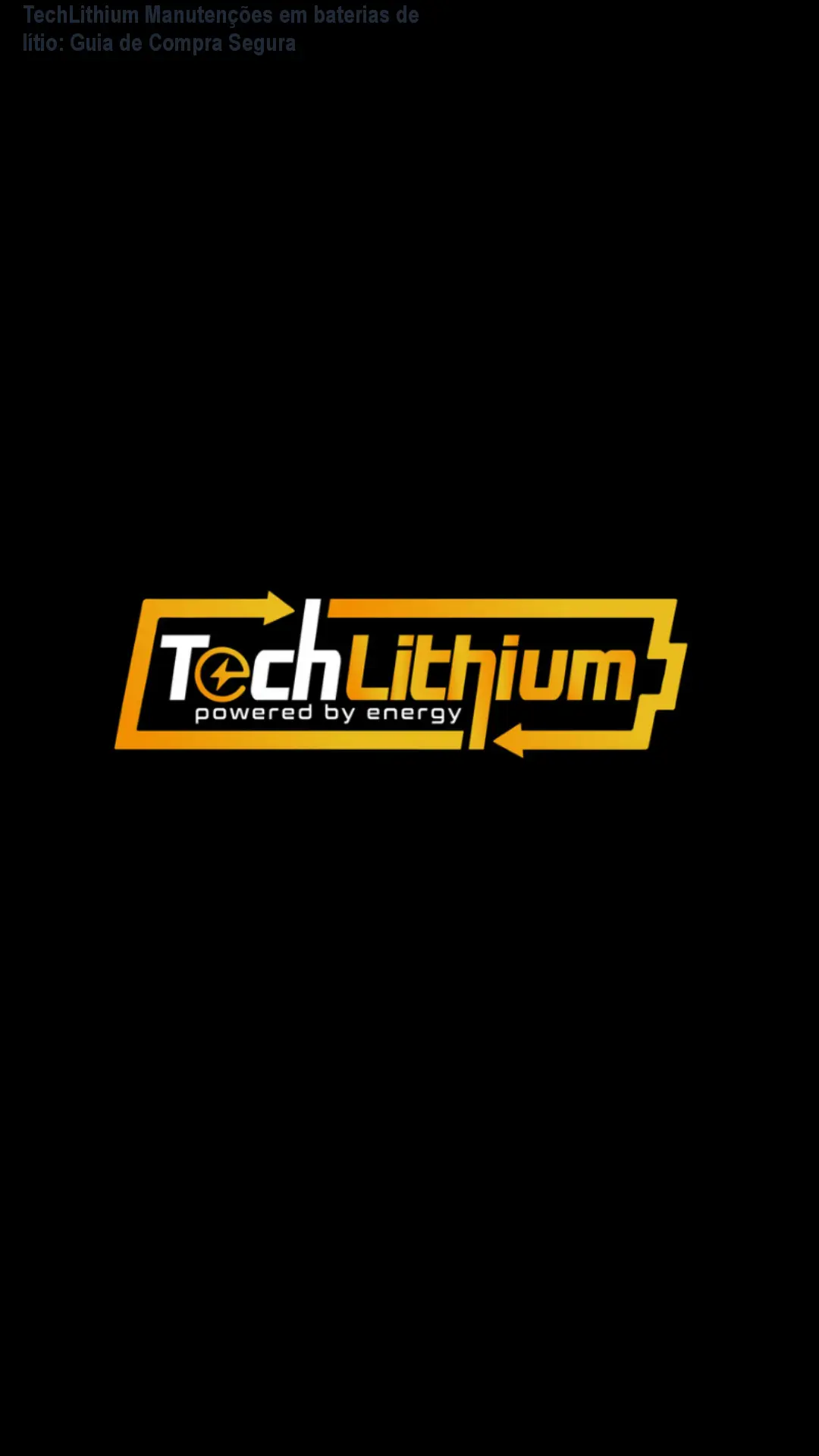 techlithium manutencoes em baterias de litio 1