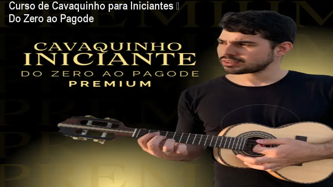 victor cazzoli cavaquinho iniciante do zero ao pagode premium 1