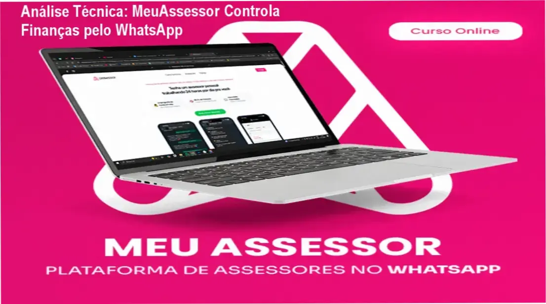 Análise interna do MeuAssessor mostrando comandos do WhatsApp e processos automatizados