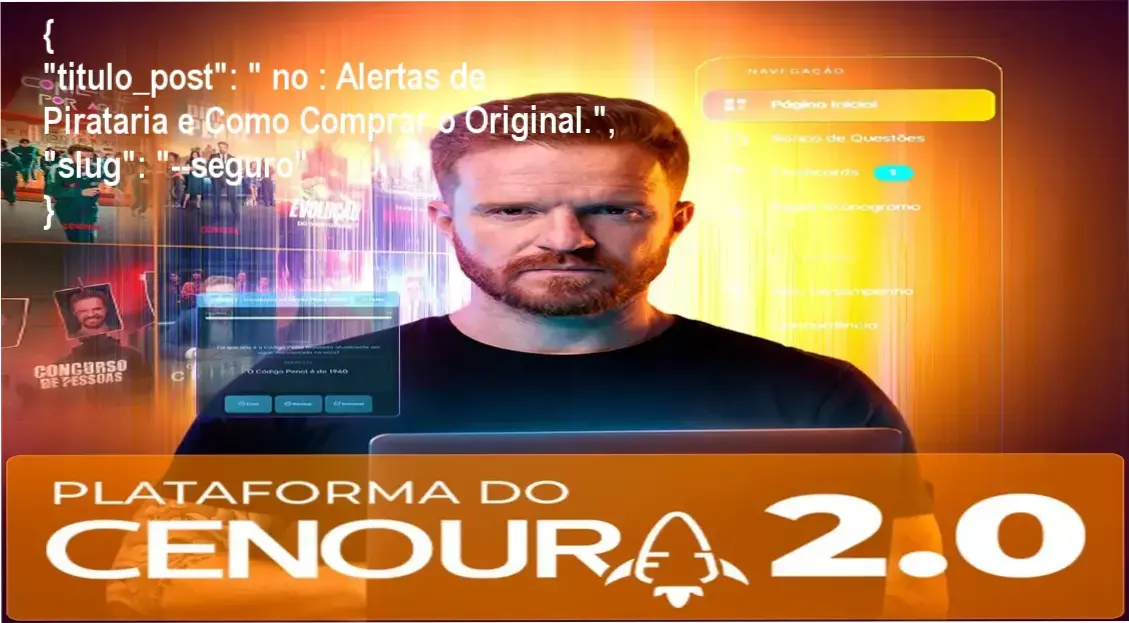 Guia explicativo sobre o produto digital "Plataforma do Cenoura 2.