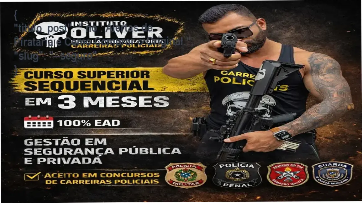 Guia explicativo sobre o produto digital Sequencial em Gestão de Segurança Pública e Privada"