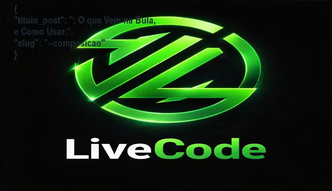 Guia explicativo sobre o produto digital Mentoria LiveCode