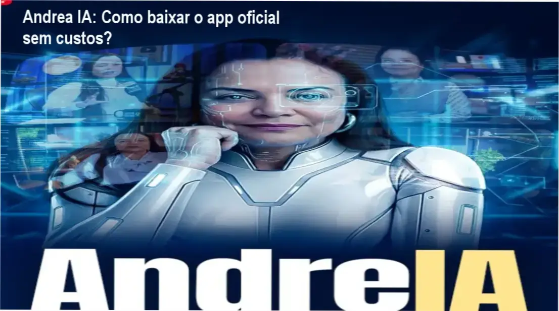Tela do app Andrea IA mostrando interface de apoio emocional
