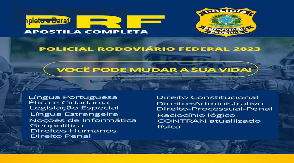 apostila prf atualizada 1