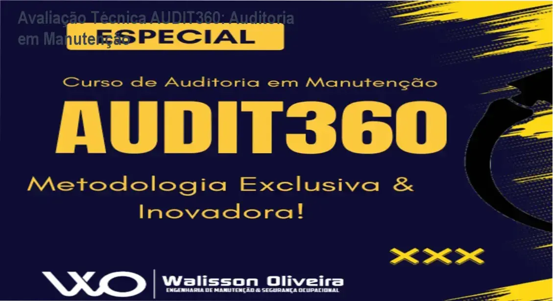 Imagem ilustrativa do ebook AUDIT360 – Auditoria em Manutenção