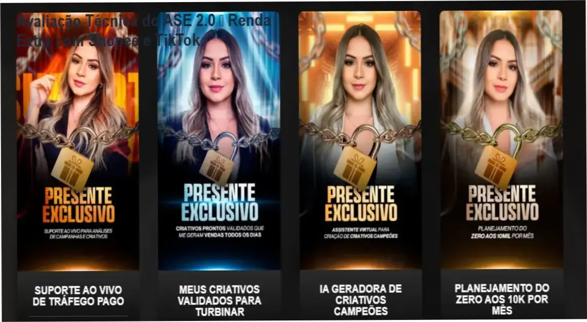 Capa do e‑book Avaliação Técnica ASE 2.0 mostrando estratégias de afiliados em Shopee e TikTok