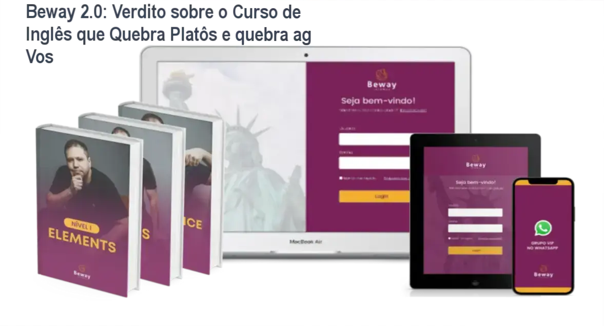 Analise interna do curso Beway 2.0: Como funciona a abordagem de Nickaolas para falar d englh.u com confiança