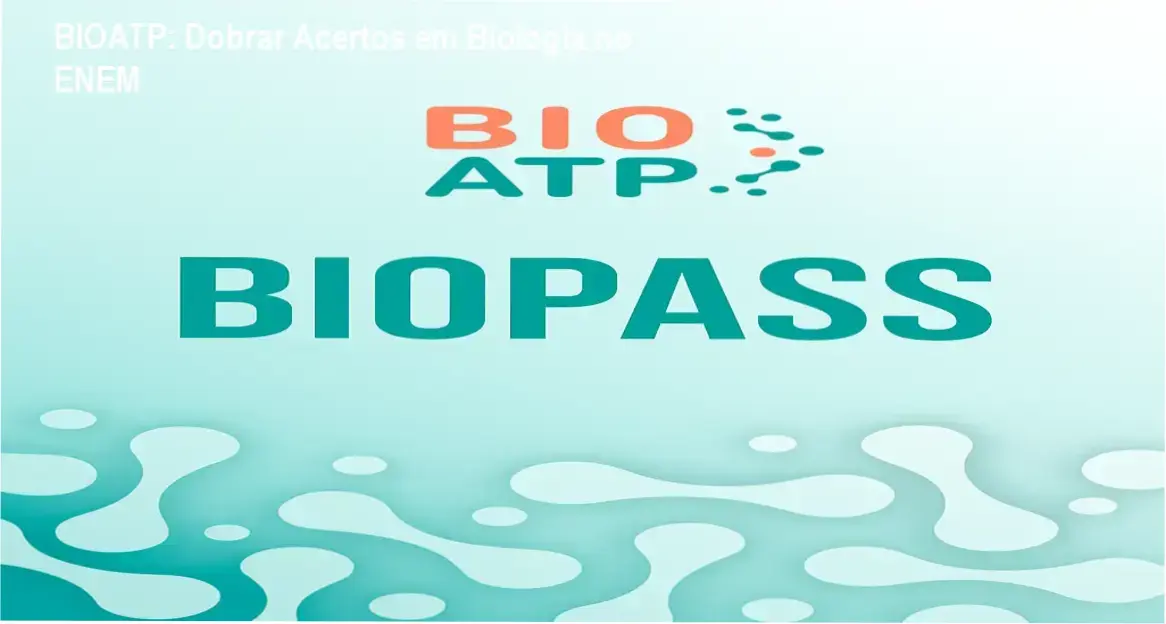 Imagem do curso BIOATP mostrando método D3R e simulados espelho do ENEM