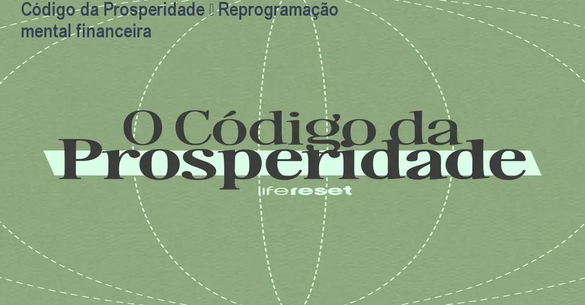 codigo da prosperidade 1