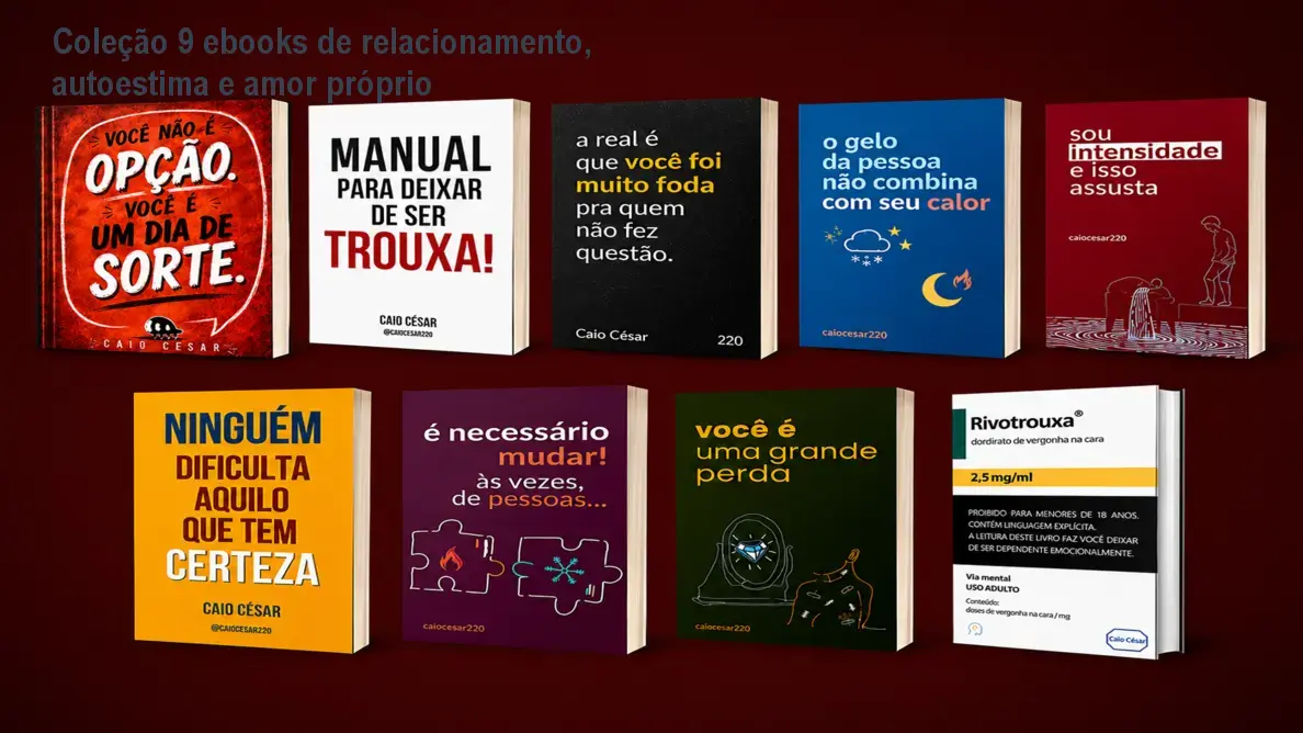 colecao completa 09 livros todos os livros de caiocesar220 1
