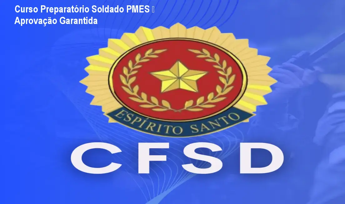 curso preparatorio para soldado da pmes 1