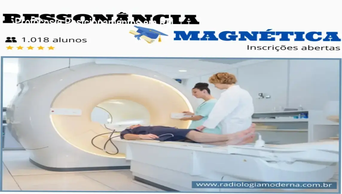 Curso de Ressonância Magnética Método Ressonância Turbo 2.0 - Treinamento Prático com Vídeos Reais