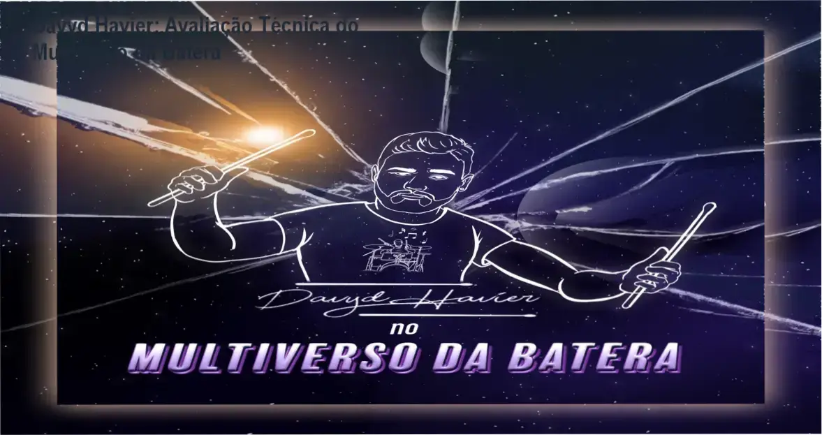 Tela do curso online Multiverso da Batera de Davyd Havier mostrando lições de batucada
