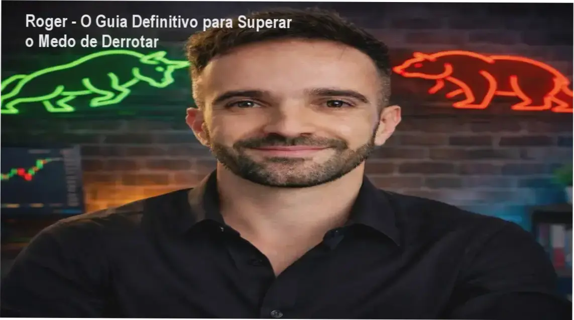 Roger compartilhando insights sobre psicologia de derrotas e crescimento pessoal