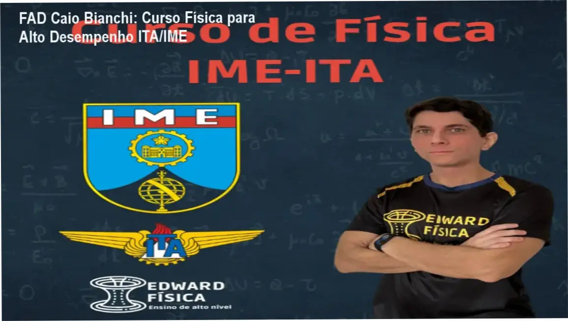 Capa do ebook FAD - Física para Alto Desempenho de Caio Bianchi mostrando detalhes do curso