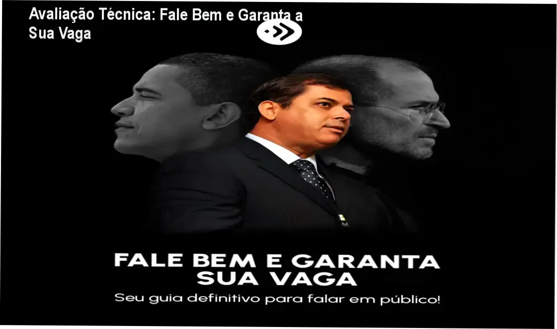 Capa do curso Fale Bem e Garanta a Sua Vaga, guia definitivo de oratória para iniciantes