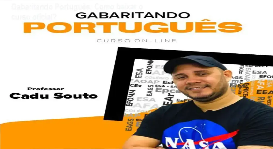 Tela da plataforma Hotmart mostrando o curso Gabaritando Português pronto para download