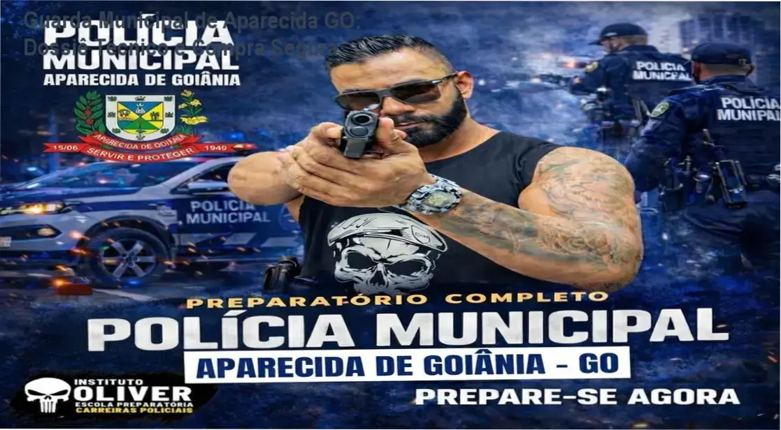 Imagem ilustrativa do curso preparatório da Guarda Municipal de Aparecida de Goiânia GO