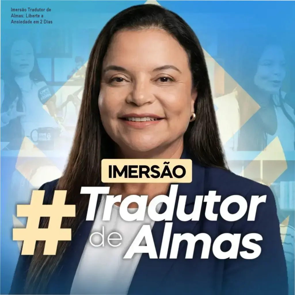 Dra. Andréa Vermont conduz a Imersão Tradutor de Almas com participantes aliviando ansiedade