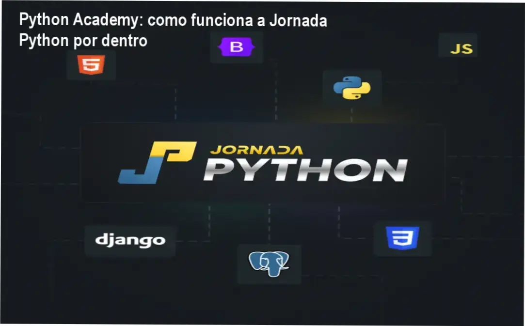 Jornada Python Python Academy bastidores funcionamento visão interna