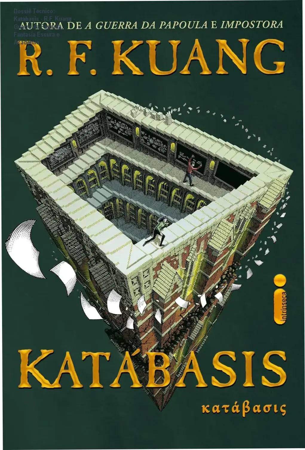 Katábasis por R.F. Kuang - Jornada ao Inferno para salvar alma e crítica social