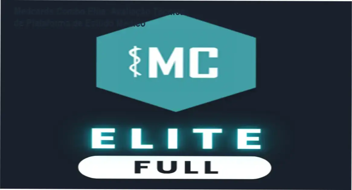 Medcards Combo Elite: Bastidores da plataforma com algoritmos MIT e banco de flashcards exclusivos