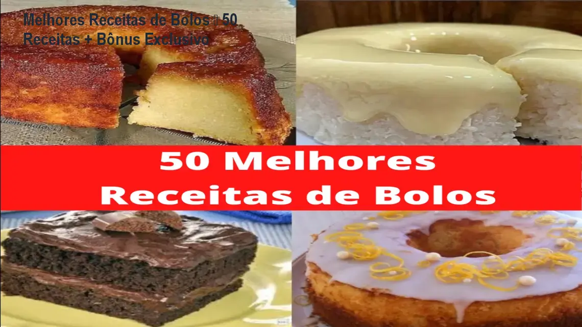 melhores receitas de bolos 1